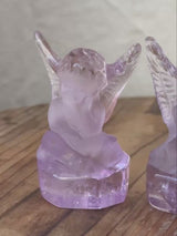 ランダム発送特価品【MOMOMOON】Amethyst Quartz Angel /Brazil