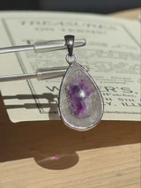 【MOMOMOON】ファントムアメジスト ペンダントトップ |ブラジル産| １点もの | 天然石・鉱石・パワーストーン