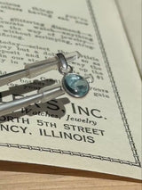 【MOMOMOON】高品質・ブラジル産ロンドンブルートパーズ ペンダントトップ  | 天然石・鉱石・パワーストーン