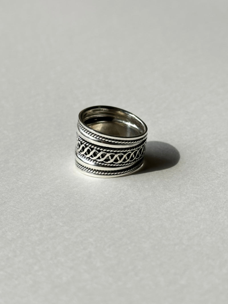 Tribal pattern Ring