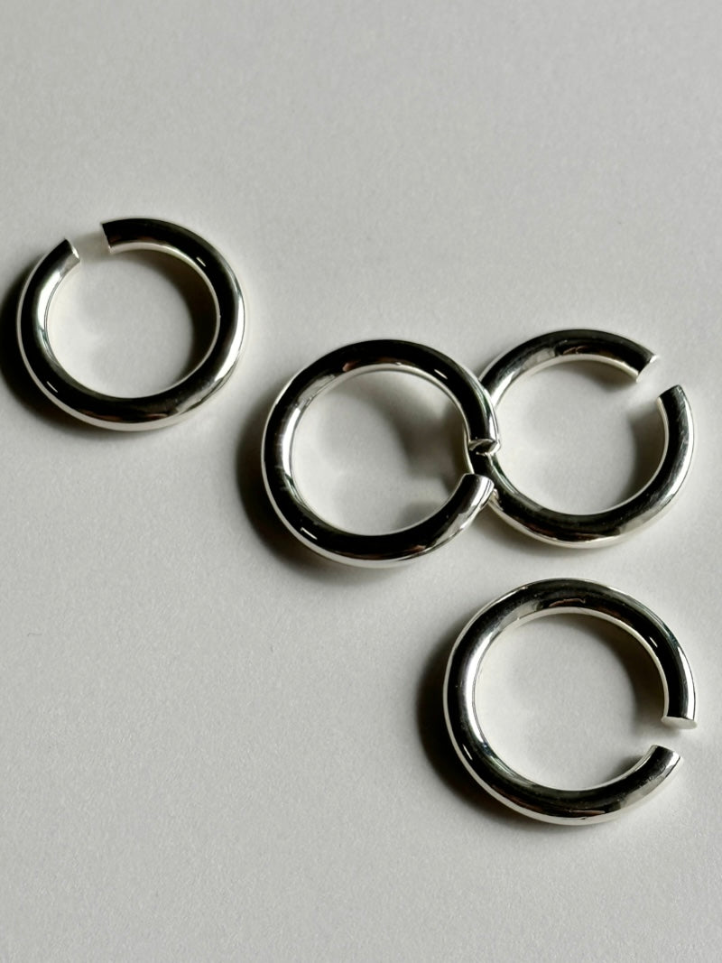 3mm Bold cut Open Ring