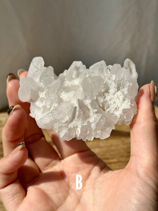 【MOMOMOON】Arkansas quartz cluster【MZ0406-5】