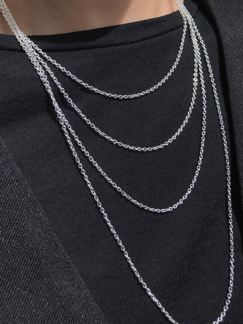 【B】- Cable 2.0mm - Pendant necklace Chain