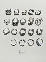 【ラスト1点】Bianca Open Ring BN-12 /size: 10-15