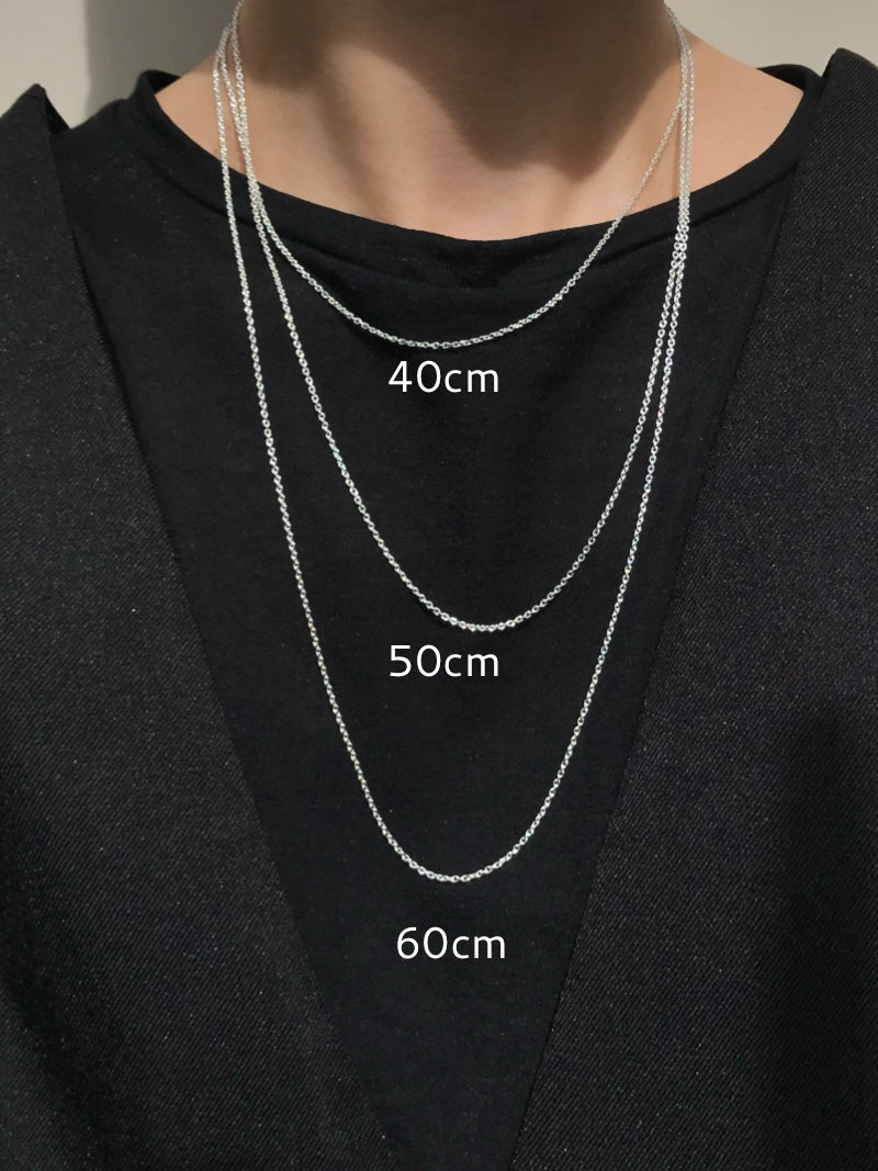 【A】- Cable 1.5mm - Pendant necklace Chain