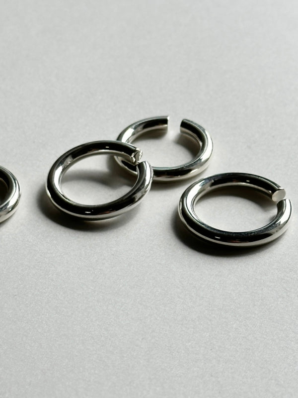 size:11号,13号/ 3mm Bold cut Open Ring