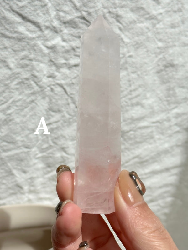 【MOMOMOON】 Rose quartz  Point【SC0502-12】