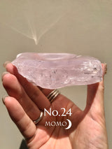 【MOMOMOON】Madagascar Rose quartz  candy cup【No.24】