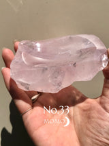 【MOMOMOON】Madagascar Rose quartz  candy cup【No.33】
