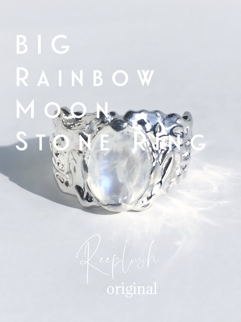 【オーダー】rainbow moon stone …ring