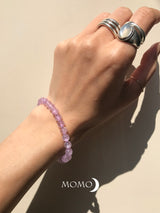 【MOMOMOON】quality:AA Pink Kunzite Bracelet  1/Brazil