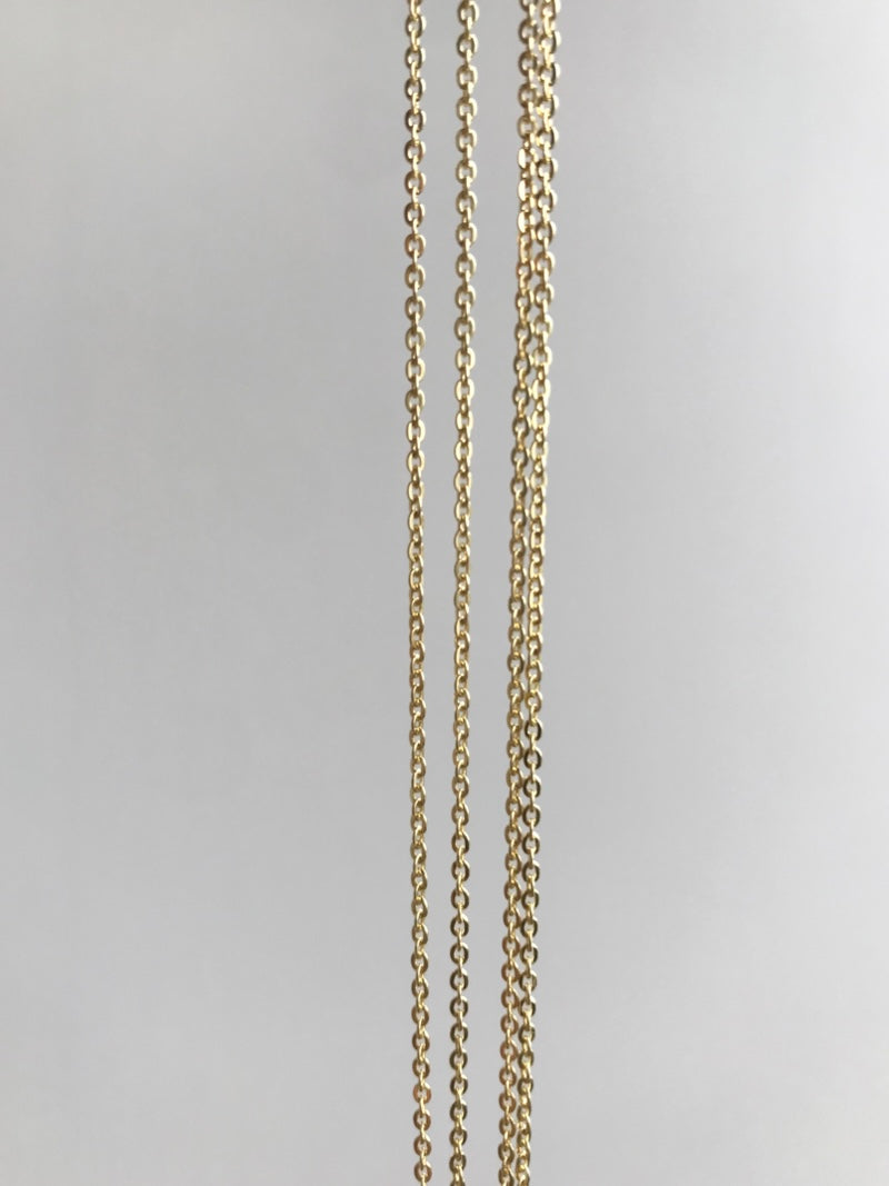 - Cable 1.3mm - Pendant necklace Chain gold (K18GP)