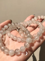 【MOMOMOON】White Sagenitic Quartz Bracelet/Brazil