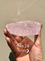 【MOMOMOON】Madagascar Rose quartz  candy cup【No.24】