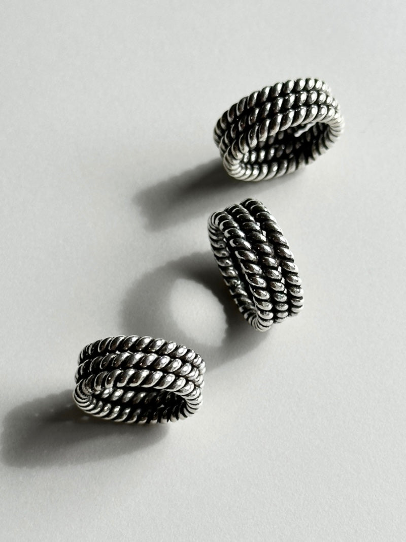 Triple rope layered Ring – Reeplush