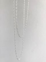 【F】- Long Cable design - Pendant necklace Chain