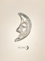 【MOMOMOON】 crystal Crescent Moon