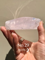 【MOMOMOON】Madagascar Rose quartz  candy cup【No.29】