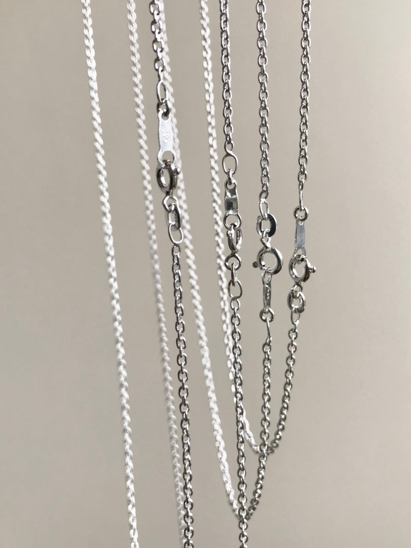【B】- Cable 2.0mm - Pendant necklace Chain