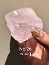 【MOMOMOON】Madagascar Rose quartz  candy cup【No.26】