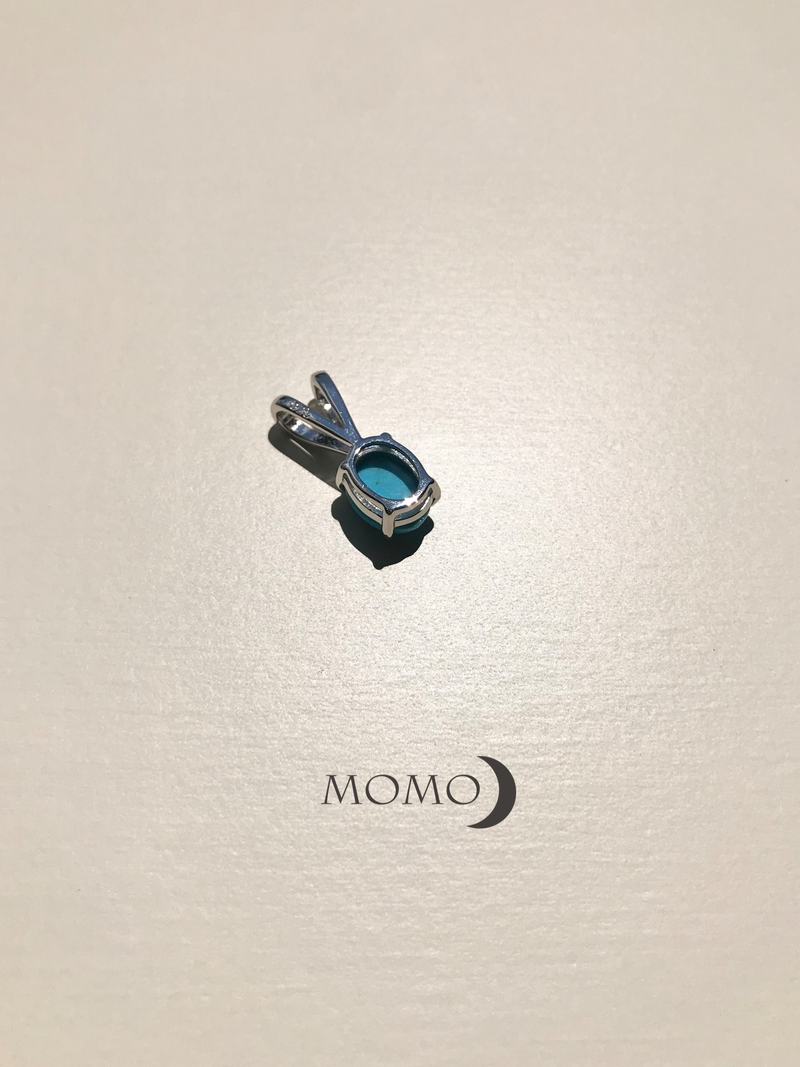 【MOMOMOON】 Turquoise Pendant Top【1-A】