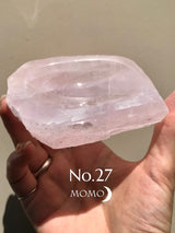 【MOMOMOON】Madagascar Rose quartz  candy cup【No.27】