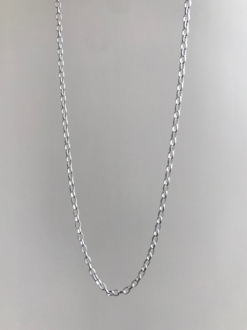 【E】- Long Rolo 2.0mm - Pendant necklace Chain