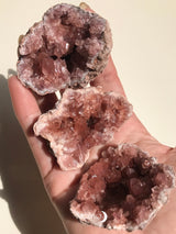 【MOMOMOON】Pink amethyst cluster【MZ0404-19】